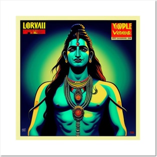 Dancing With Lord Shiva Vinyl Record Vol. 8 Posters and Art